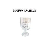 Pure glass goblet | pluffyarchive
