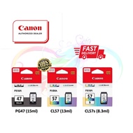 Canon PG47 CL57 CL57s Ink Cartridge PG-47 CL-57 CL-57s