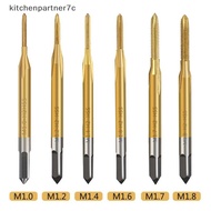 kitchenpartner7c Titanium Coated HSS Thread Taps: M1-M1.8 Series Screw Machine Taps KNE
