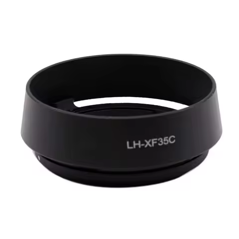 For Fujifilm XF 35mm F2 R WR lens LH-XF35C Aluminum Alloy Lens Hood Black or Silver