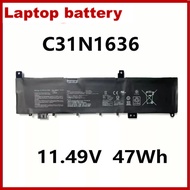 Battery C31N1636 11.49V 47Wh for ASUS VivoBook Pro 15 N580VN X580VD NX580VD7700 N580GD-E4288T M580GD