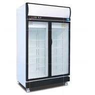 2DOOR CHILLER WITH HEATED GLASS ALL BLACK FRAME (INVERTER) 923L-LY1000BBC-HP-I [PREORDER]