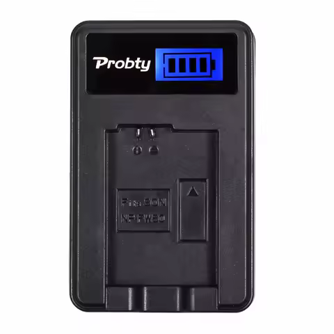 Probty NP-FW50 NP FW50 NPFW50 LCD USB Charger for Sony Alpha a6000 a6300 NEX-7 SLT-A37 DSC-RX10 DSC-