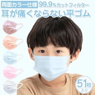 Cicibella 日本品牌血色口罩 3層構造 不織布 (兒童)