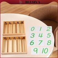 [Blesiya] Montessori Spindle Box Math Toy Educational Toy Math Toy Teaching Aids Wooden Toys for Bab