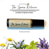 The Sprain Reliever | All Natural 10 ML Roller Ointment for Sprain Strain Ankle Pain Wrist Pain