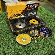 JVT CVT SET TITANIUM NMAX/AEROX/M3/MIO GEAR/PCX160/ADV160 (TITANIUM FORGED)