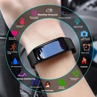 Binger Color Screen Smart Sports Bracelet Heart Rate Blood Oxygen Blood Pressure Sleep Monitoring Ca