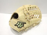 日本品牌 Hi-Gold (HG) 特選C18皮革 硬式牛皮 棒壘球 野手手套 X網檔 奶油色