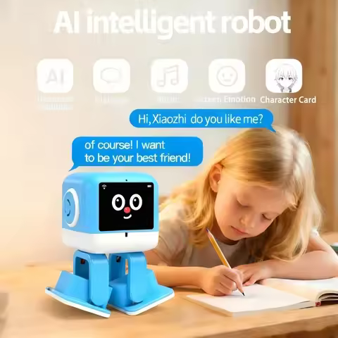 Smart AI Robot WiFi Early Education Toys for Children Speech Recognition & Voice Interactive Educati