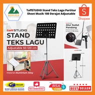 180 Degree Adjustable Sheet Music Song Text Stand / Portable Metal Music Stand Musical Instrument