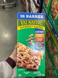 **加拿大空運直送 **   NATURE VALLEY - Snack Bars 全穀物棒, 1.26kg (36條裝)