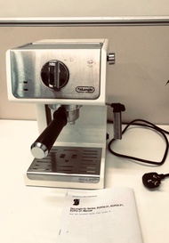 90%新 Delonghi 真正 鍋爐 意式 咖啡機 ECP33.21 real stainless steel boiler espresso coffee machine