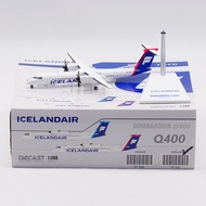 Air Plane Jcwings 1: 200 Alloy Airplane Model Iceland Airlines Pompadi Chong 8-Q400 TF-FXI