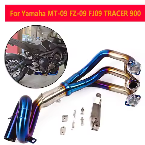Motorcycle Exhaust MT09 For Yamaha MT-09 FZ-09 FJ09 TRACER 900 51mm 2015-2020 Escape Moto Systems Sl