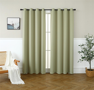 BAKHOME ผ้าม่านสีเขียวใหม่ ผ้าม่านกันแสง กันแสง 95% ผ้าม่านตาไก่ ผ้าม่านกันร้อน กันแอร์ ผ้าม่านหน้าต่างประตู กั้นห้อง ผ้าหนา