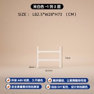 現代簡約中古書架 書房收納櫃 DIY置物架 可拆卸書桌 櫃 ins多層組合櫃（平行進口）（快遞送貨上門）