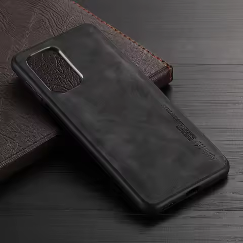 AMMYKI TPU Soft Silicone Case For Samsung Galaxy A31 A41 M31S M51 Case Pu leather For Samsung Galaxy