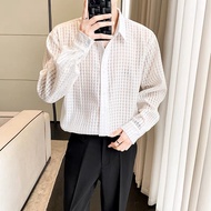 HIGH QUALITY FASHION SHIRT FOR MEN AND WOMEN UNIQUE NEW MODEL LONG SLEEVE MESH SHIRT 88 MEN WIN TX3