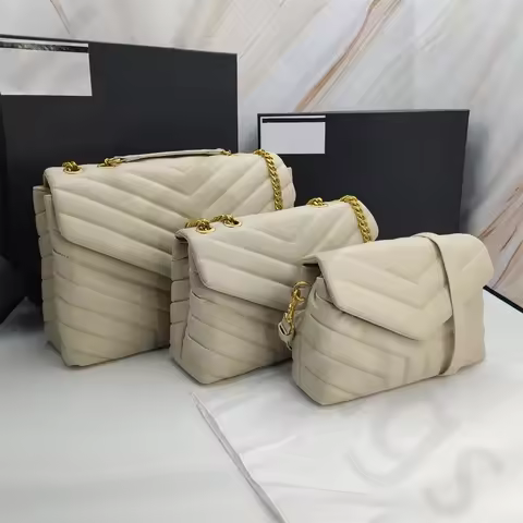 crossbody bag 3 sizes shoulder black golden chain bags women bag luxury leather purses designer woma