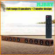 MJKRY 40W Home Theater Bluetooth Speaker Echo Wall Sound Blaster Built-In DSP Chip TV Computer Soundbar Stereo Subwoofer Music Center JMRGF