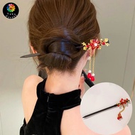 KAYU Low Price Hairpin Traditional Chinese Style Headdress Hanfu Flower Classical Wood Choengsam Hanfu Ornament