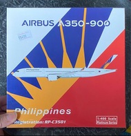 菲律賓飛機，Philippines Airlines 菲律賓航空 A350900，REG NO : RP-C3501，1/400，飛機模型，Never Display。