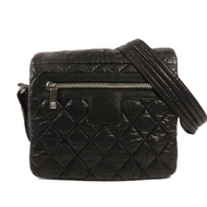 CHANEL 尼龍Coco Cocoon Messenger PM銀扣肩背袋