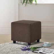 Furniture Direct MIKA 42x42cm Fabric Square Stool Foot Stool Ottoman-5 colors