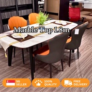 TKDT003 Marble Dining Table 1.8m
