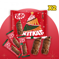 KitKat - 日版 Kitkat 【 聖誕節限定 】節日聖誕老人6件裝 x2（日本直送）【平行進口】