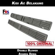 Kisi kisi AC Hisap tutup double blower belakang mobil Avanza Xenia