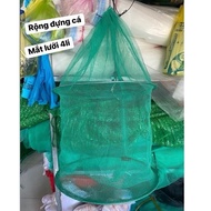 Fish net, fish bag, green rod 4mm (4mm) height from 55cm to 75cm Fishing