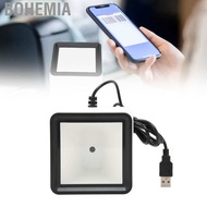 Bohemia Barcode Scanner Fast Scanning Hands Free Desktop Mobile Payment QR USB