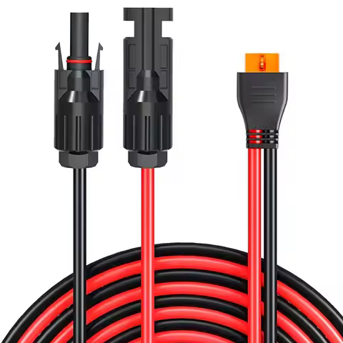3m/2m/1.5m Solar Panel Connector to XT60i-F Cable for EcoFlow River 2 Pro Max 3 Plus Delta 2 Max Pro