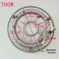 แผ่นทำความหม้อหุงข้าว NJISD 220V 700W 900W 1000W ตัวทำความร้อนด้านล่าง Dia.15.9cm 17.6Cm 19.2Cm RFLK