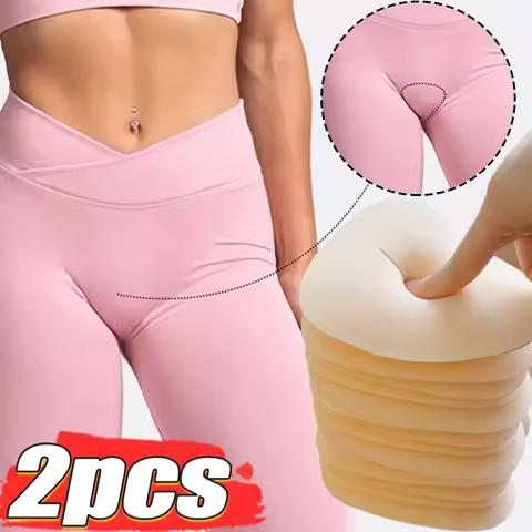 Women's Camel Toe Concealer Panties Soft Sponge Reusable for Underwear Cover Privacy Invisible Self-