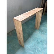 Rubber Wood Table Size 20x95x83 Cm.