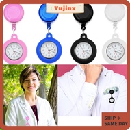 YUJINX Pocket Watch Gift Doctor/Nurse Clip-on Fob Watch