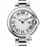 【大眾名錶】Cartier 卡地亞 W6920084 藍氣球系列 中型錶款 羅馬時標面盤 錶徑33mm 石英機芯 大眾名錶G320