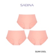 (แพ็ค 3 ชิ้น) Sabina กางเกงชั้นใน Seamless Fit รุ่น Soft Collection รหัส SUXK120 สีส้มอ่อน