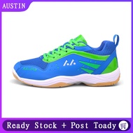 Ready Stock  Lover Badminton Shoes Professional Training Shoes Couple Athlete Sport Shoes Non-slip T