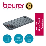 [3 YEARS LOCAL WARRANTY] BEURER Cosy Grey Green Planet XXL Heating Pad HK 123 / HK123