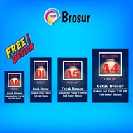 A4 A5 A6 DL Brochure Free Design