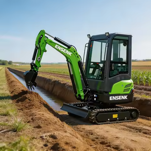 Mini Excavator 1.5Ton EPA Euro 5 2.0Ton Construction 0.8Ton Excavators 2.5Ton Agricultural Fast Deli