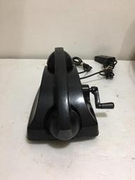 黑色造型 古董電話 (2)