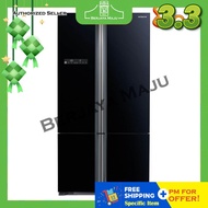 Hitachi 700L French Door Inverter Refrigerator R-WB850P5M GBK