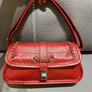 Chanel hobo bag in red