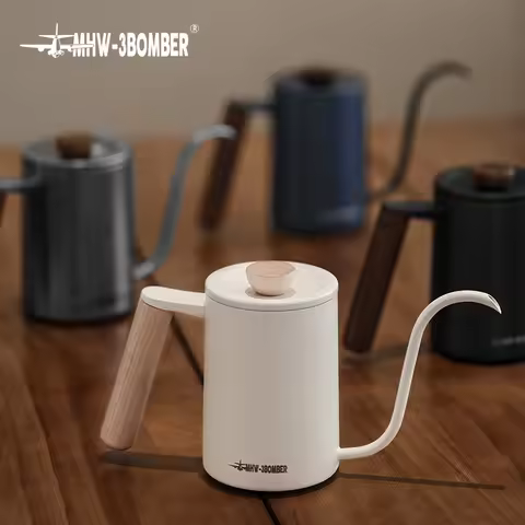 MHW-3BOMBER Planet Hand Brewing Kettle Kettle Gooseneck Spout Drip Coffee Maker Kettle Pour Over Pot