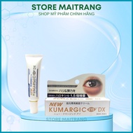 Japanese kumargic eye cream reduces dark circles, puffiness, anti-wrinkle, anti-aging eye area dark 